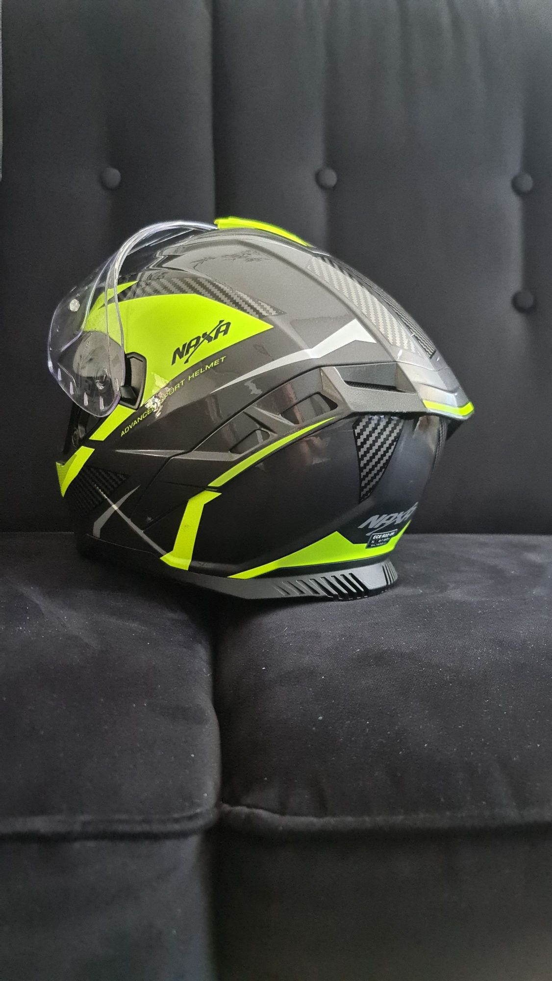 Kask Motocyklowy Integralny Naxa F32 rozmiar XL ECE 2206