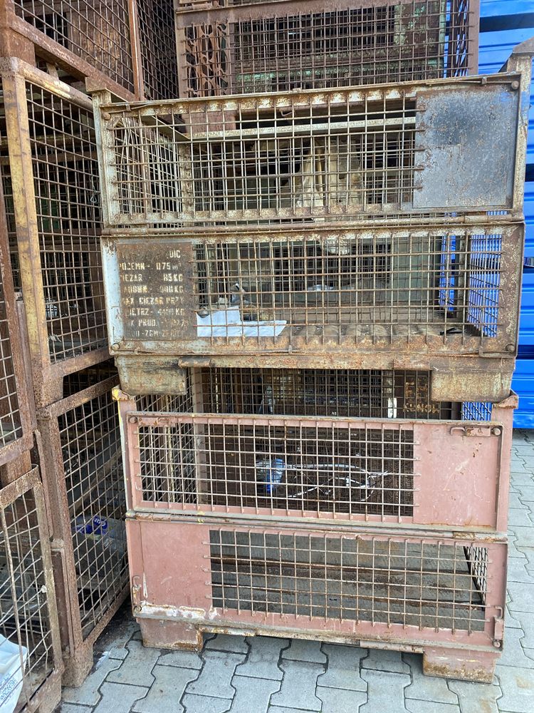 Gitterbox giterbox skrzynie metalowe