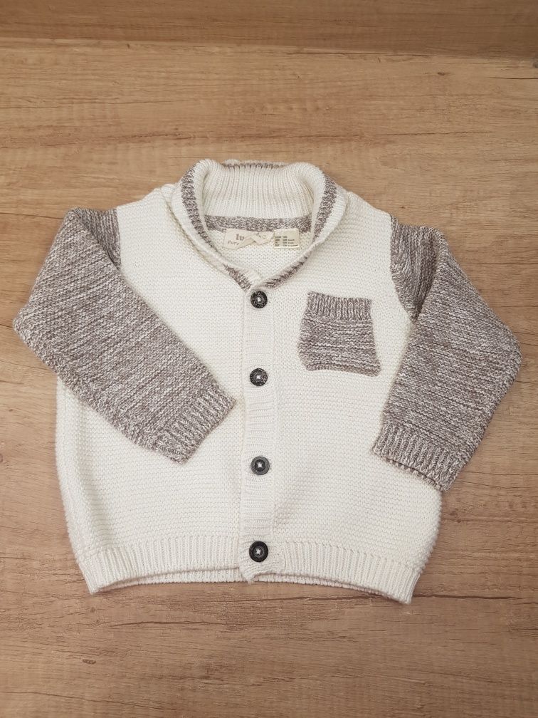 Sweter elegancki Lupilu rozmiar 62/68
