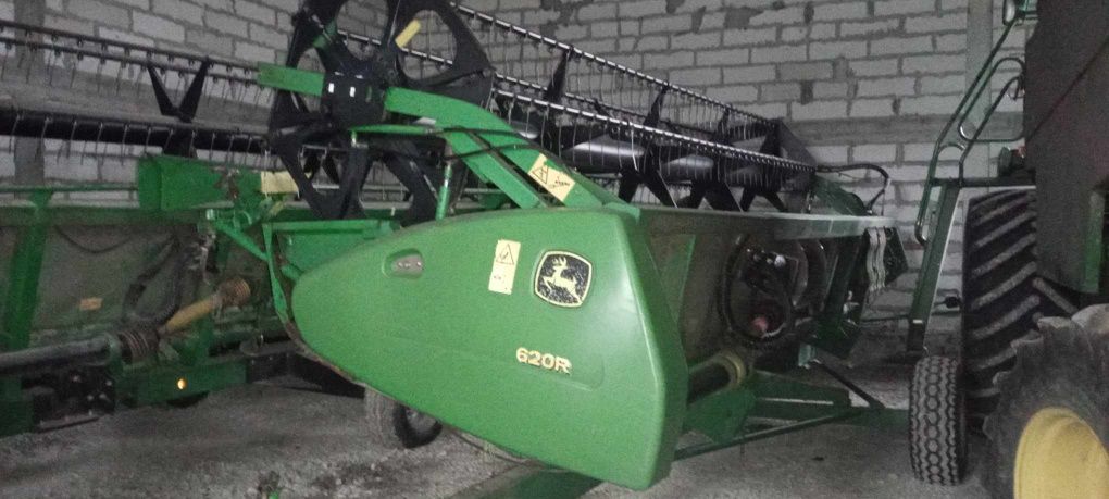 Kombajn John Deere 9660i WTS i heder 620R