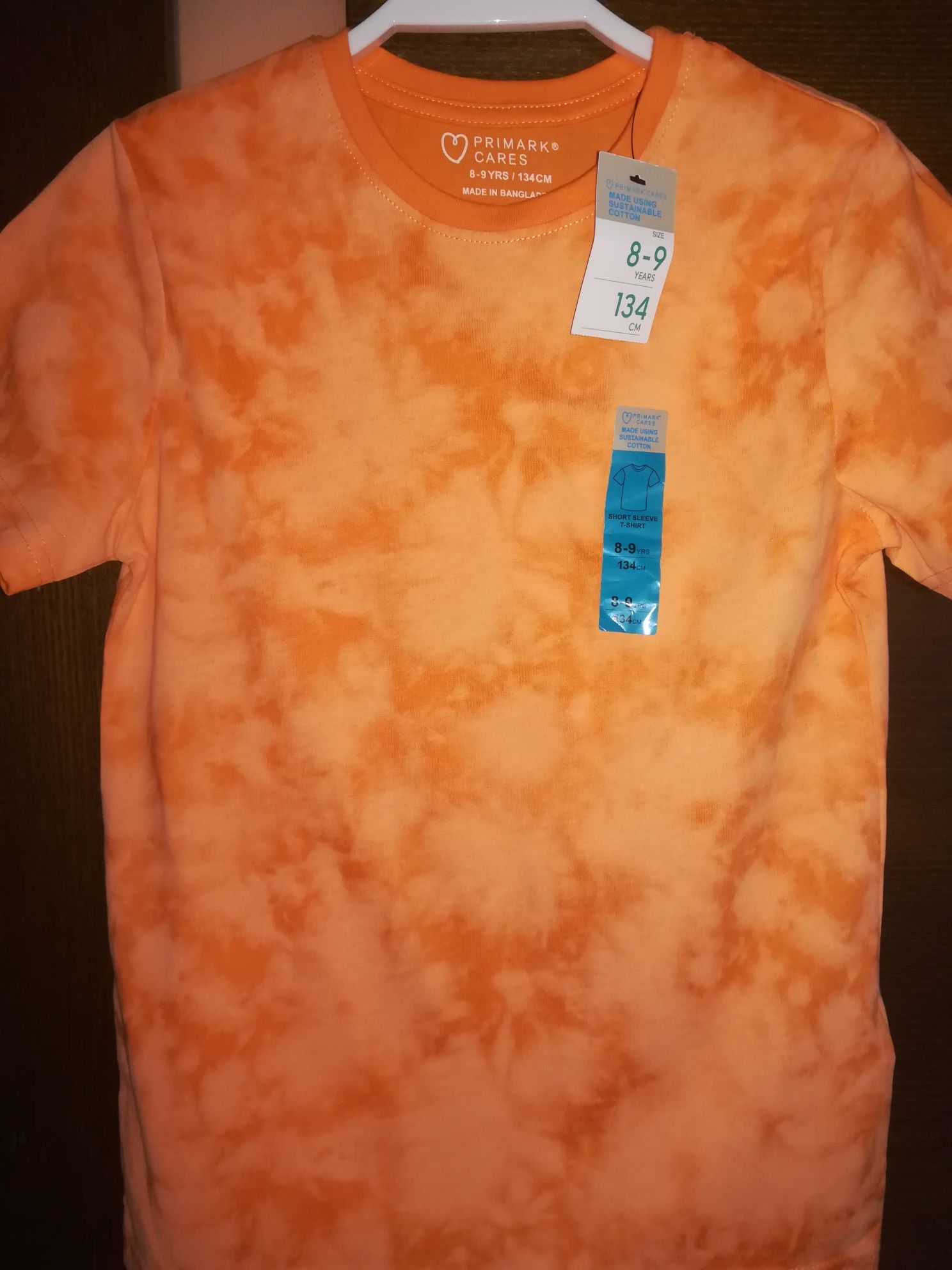 Koszulka pomarańczowa 134