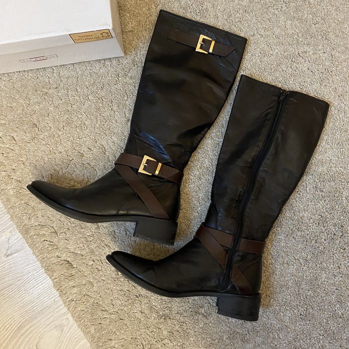 Kozaki KAZAR ze skóry koźlęcej 36r.