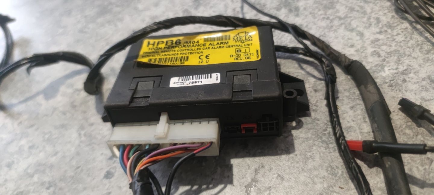 Autoalarm HPB6 M04 META SYSTEM Skoda Octavia 2 komplet