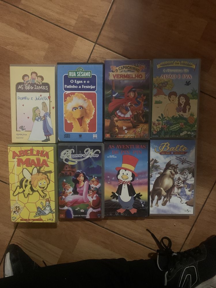 Filmes de Animação VHS