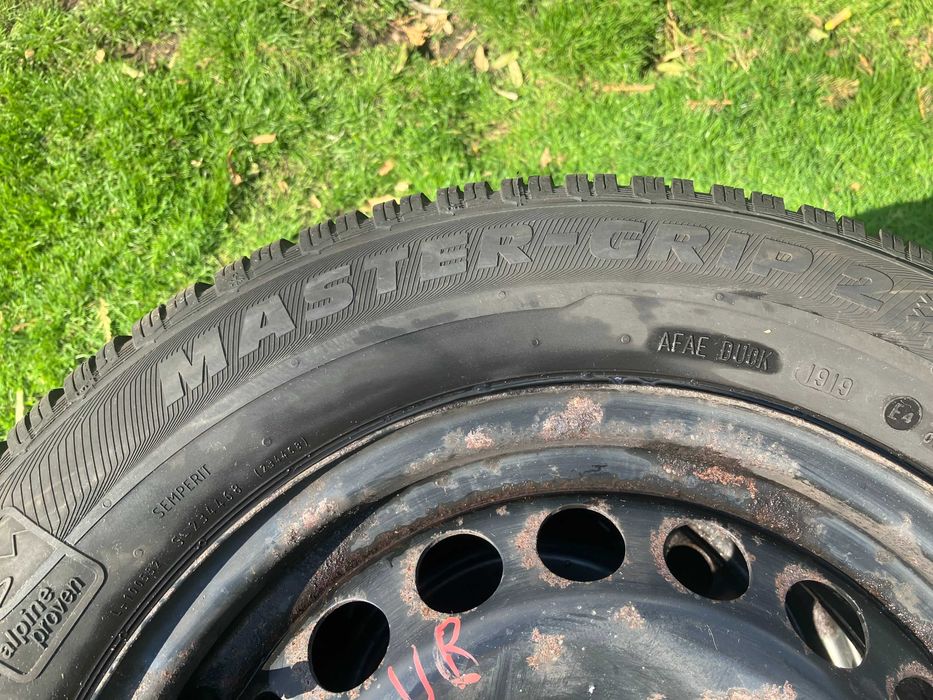 Koła stalowe opony Zimowe 5x110 195/65 R15 6-8 mm bieżnik