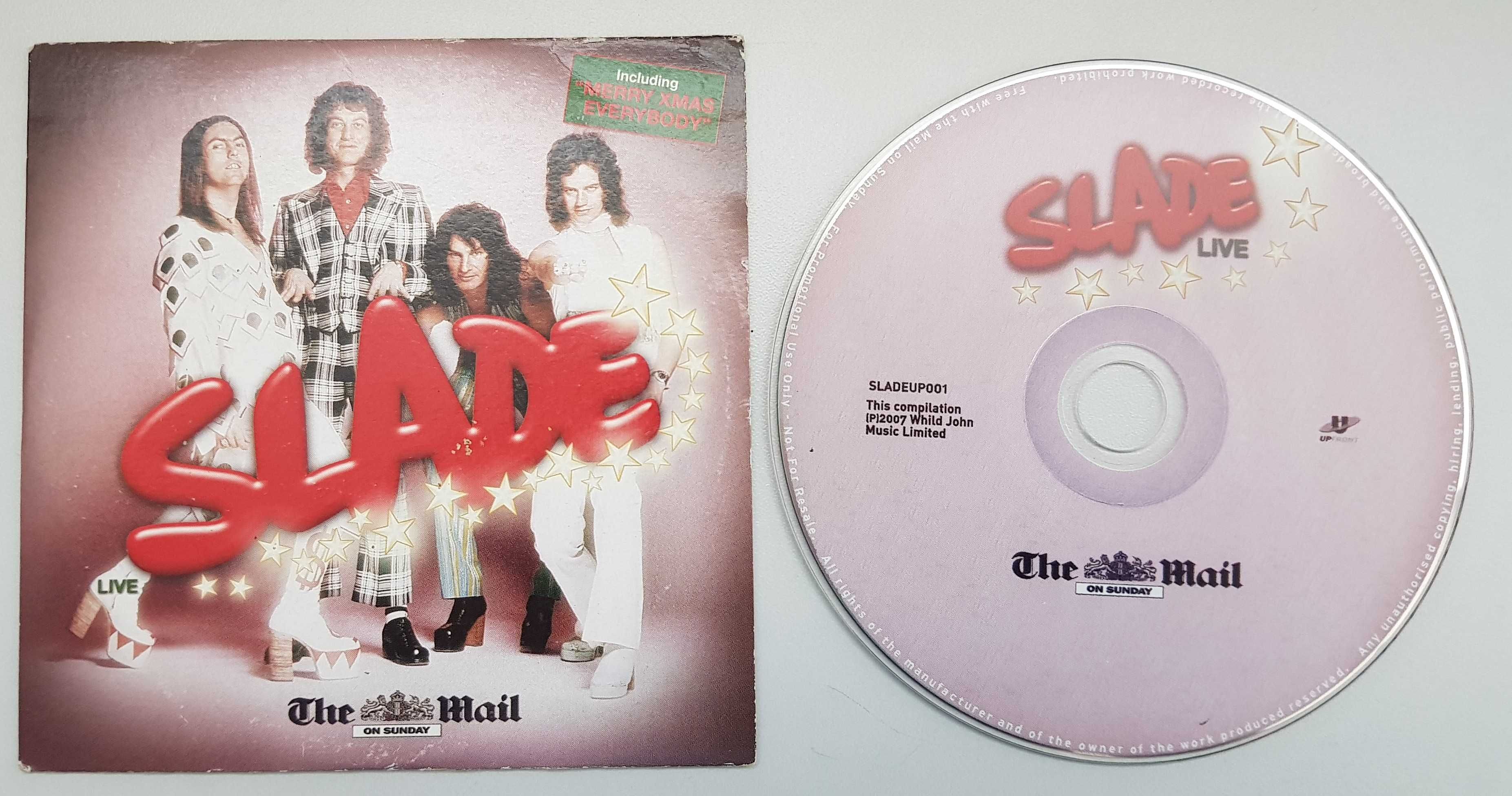 Slade Live The Mail On Sunday Promo  CD