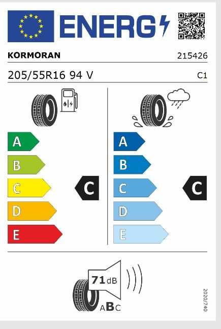 205/55/16 Kormoran 94V opony letnie nowe Bydgoszcz wulkanizacja