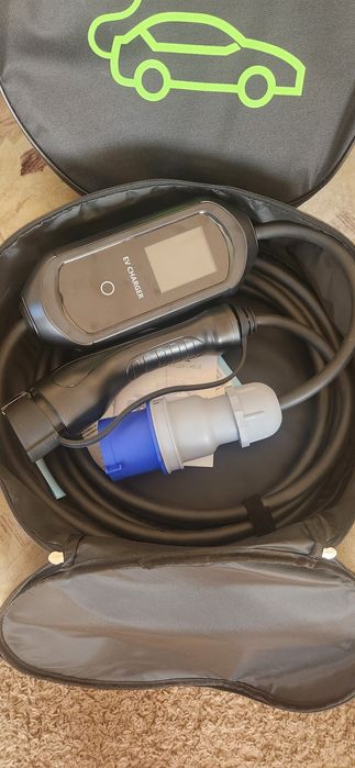 Розпродаж! EV Charger 32A Type1 Type2 GBT Зарядка 7 КВ 5м кабель