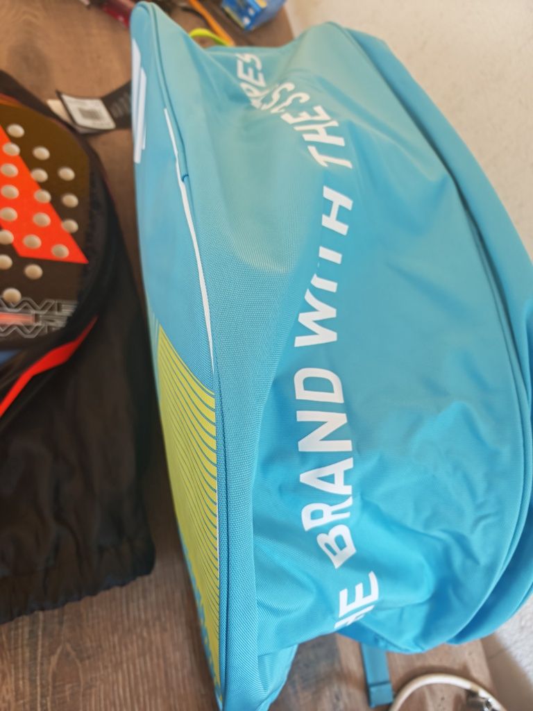 Saco Adidas Padel Azul Novo, Raquete Adidas Nova