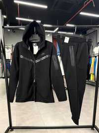 Мужской весенний спортивный костюм Nike Tech Fleece black. S