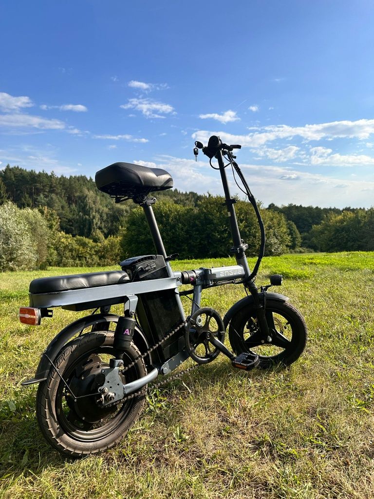 Rower miejski elektryczny ENGWIE T14 - Polecam