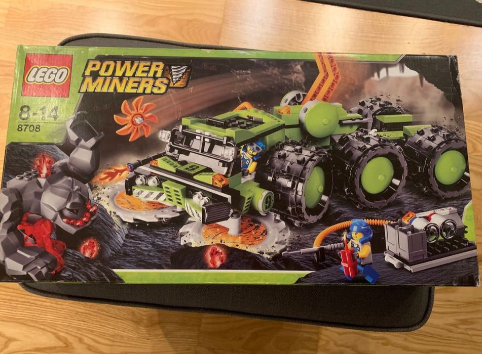 LEGO 8708 Power Miners Cave Crusher UNIKAT komplet