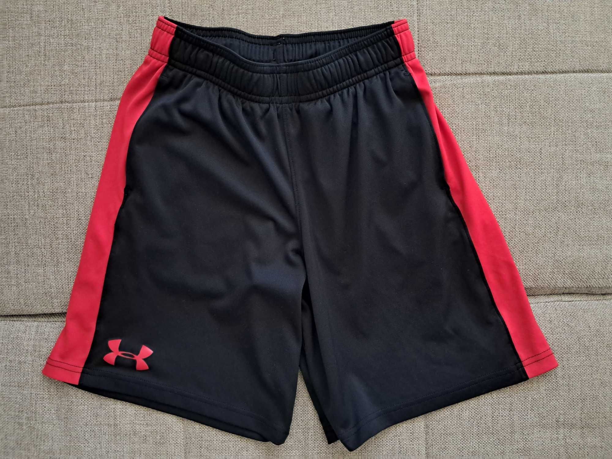 Spodenki UNDER ARMOUR, chłopięce, sportowe, piłkarskie (szorty) lekkie