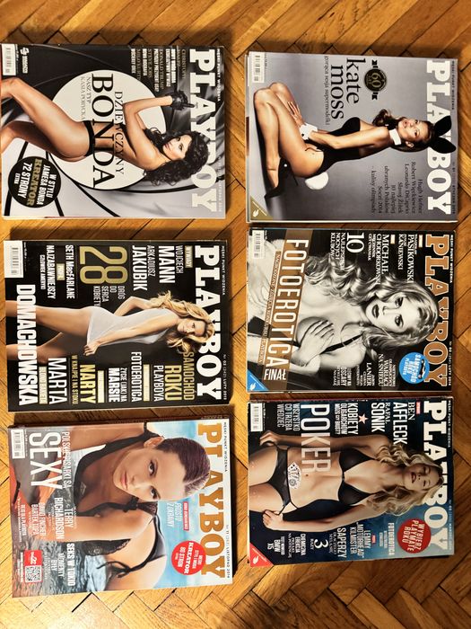 Czasopisma playboy (rezerwacja)