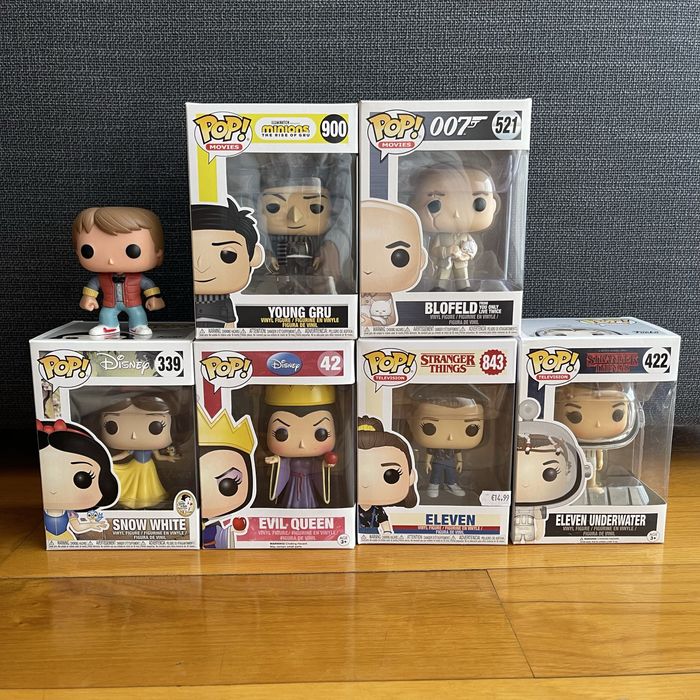 SETE Funko Pops por apenas 30€ !!!