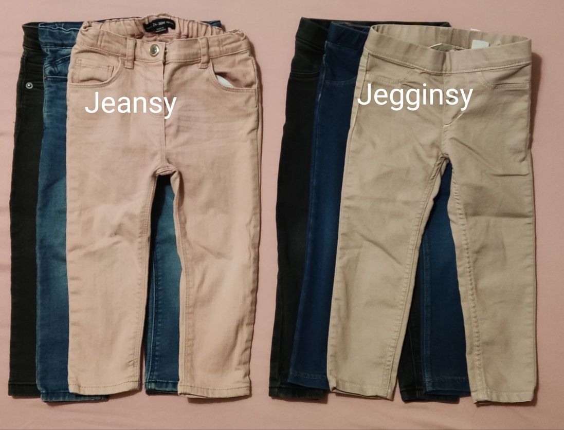 Spodnie dla dziewczynki rozm.92-98