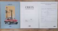 Prospekt Ford Orion CL Bravo Ghia 1.6i Ghia