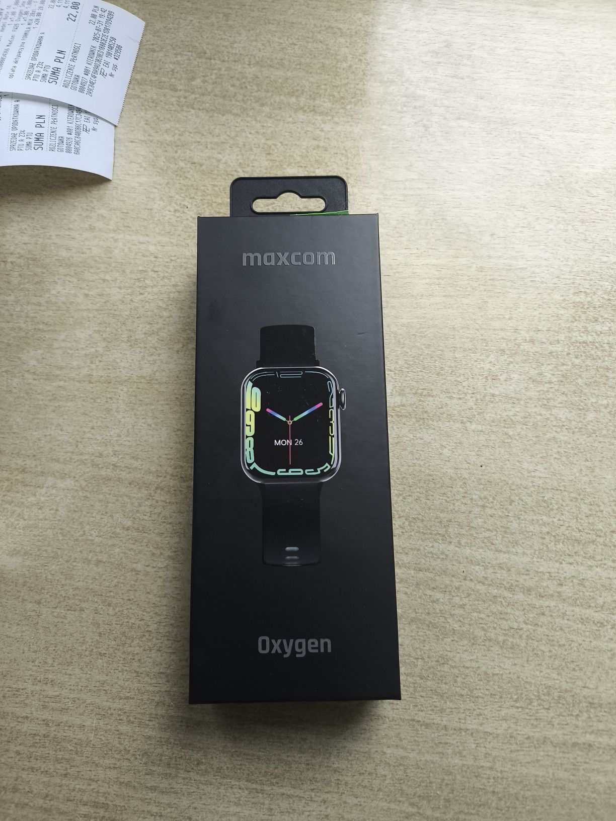 Smartwatch Maxcom oxygen FW26. Nowy 24m-ce Gwarancji