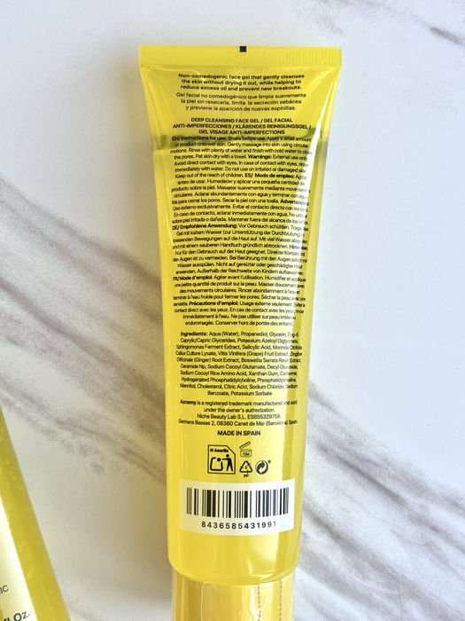 Acnemy zitclean purifying cleansing gel гель для вмивання 150 мл