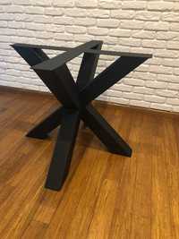 metalowe nogi do stołu X w stylu Loft