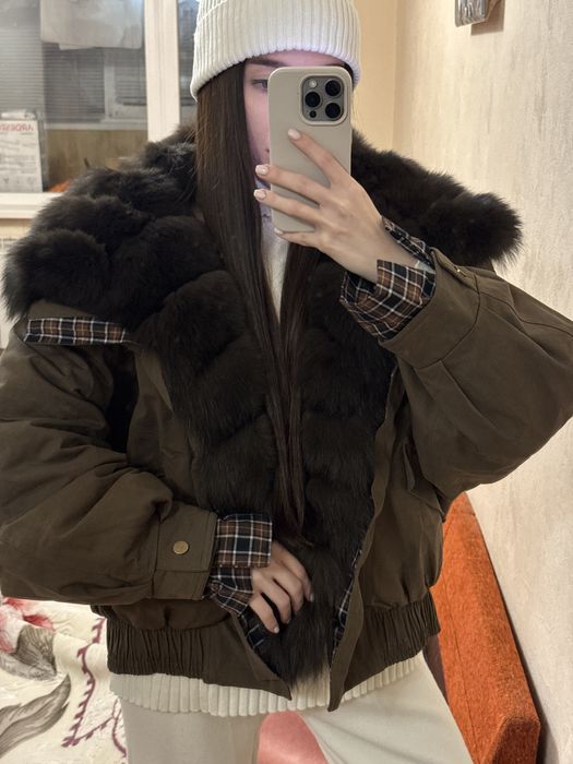 Пуховик /Парка- жіноча з хутром