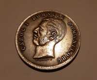 Moneta Carol I Domnulu Romaniloru 1868r.