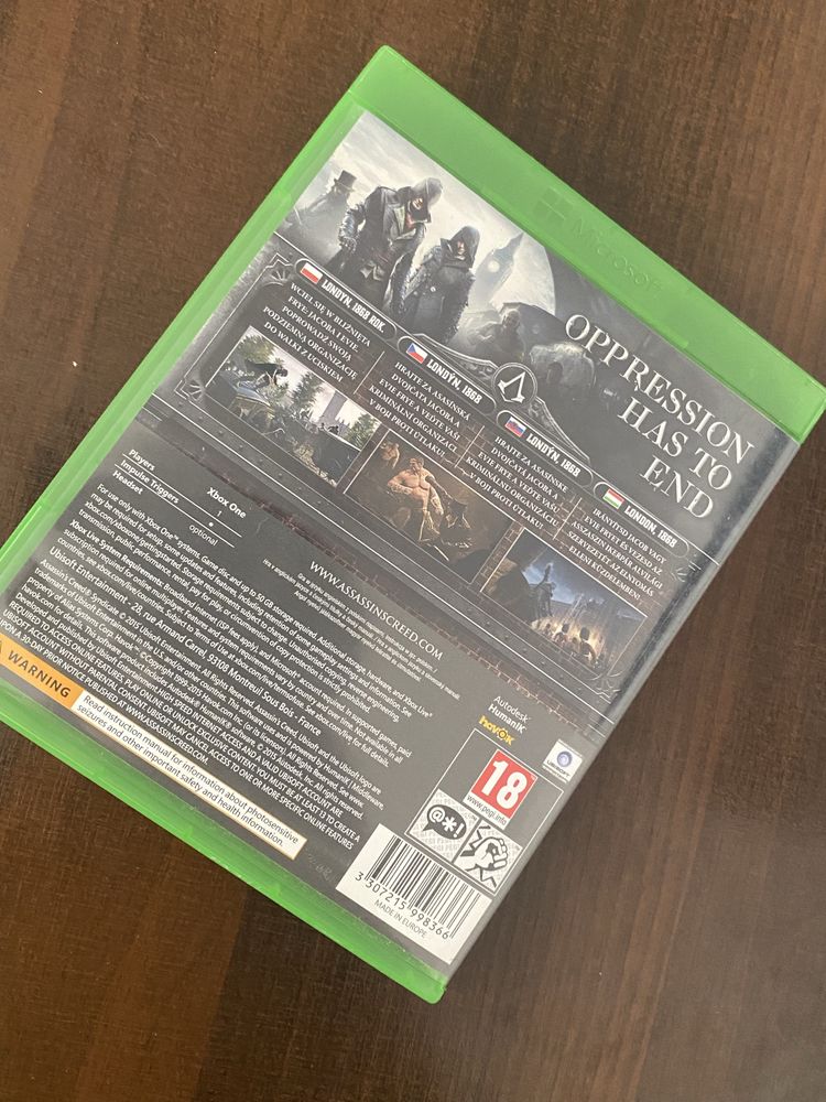 Assasin creed syndicate Xbox One