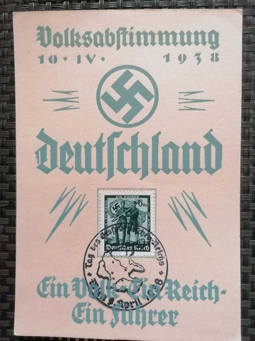 18 interessantes e RAROS postais do Terceiro Reich. 1933 a 1944