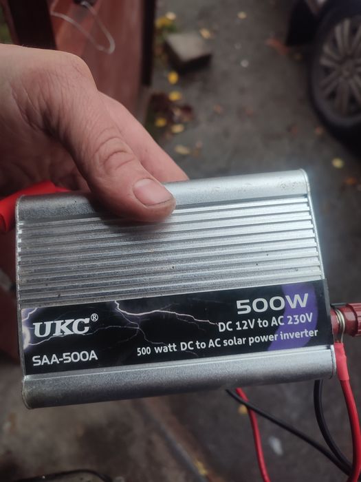 Продам перетворювач на 500 вт.майже невикористовувався