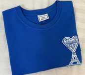 Piekny tshirt Ami rozmiar M model oversize
