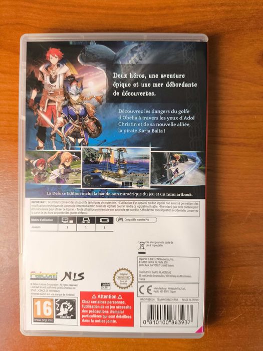 Ys X: Nordics (Switch Deluxe)