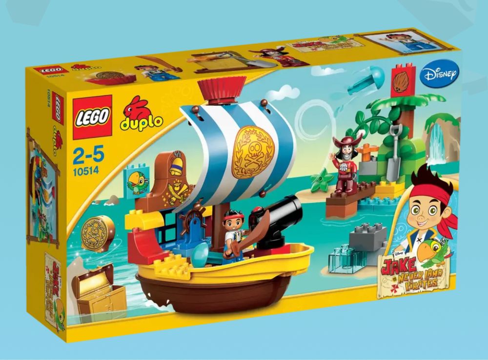 Lego duplo.Statek piracki Jake’a