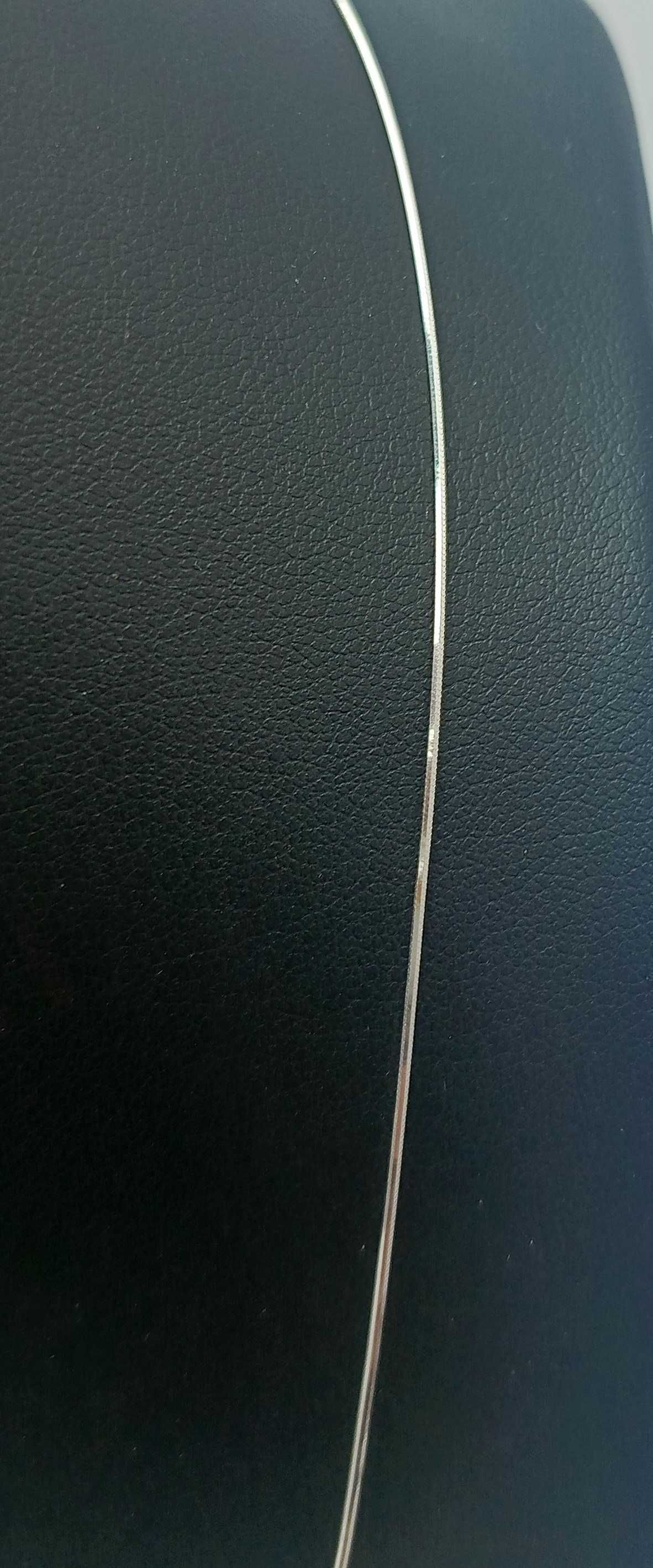 Delikatny Srebrny Łańcuszek 2,0g p925 55 cm