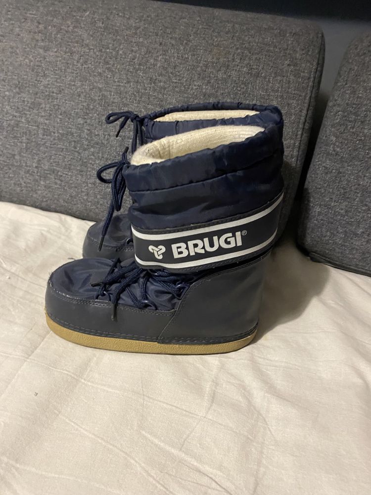 Buty zimowe brugi grube