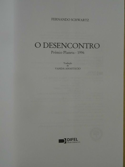 O Desencontro de Fernando Schwartz