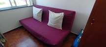 Sofá cama de 3 lugares IKEA em otimo estado!