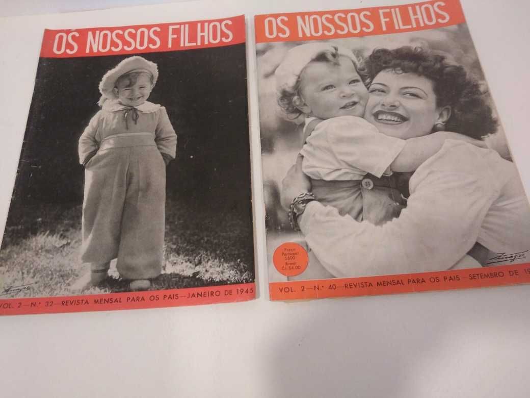 década de quarenta da revista "os nossos filhos"