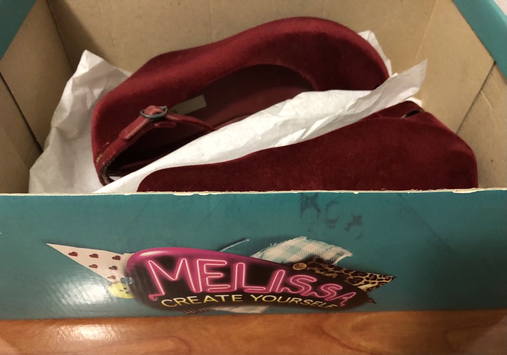 Sapatos bordeaux Melissa - 36