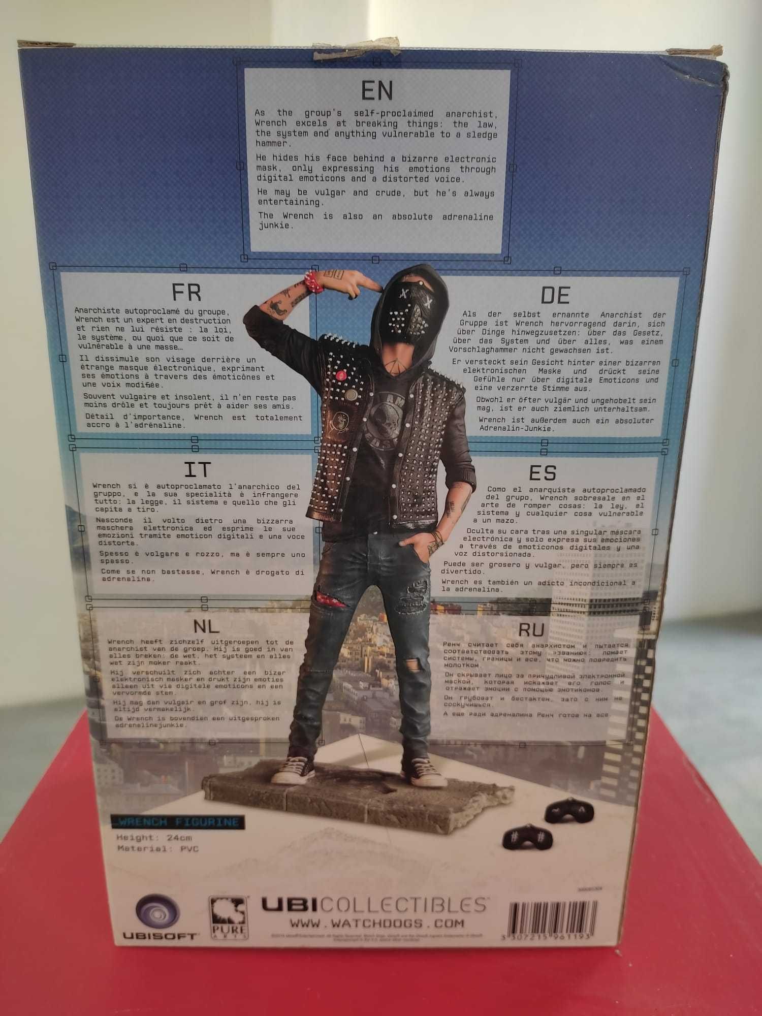 Figura/Estátua Watch Dogs 2 Wrench (Raro)