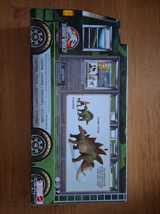 Набір Jurassic World. Dr. Sarah Harding and Stegosaurus. Оригінал.