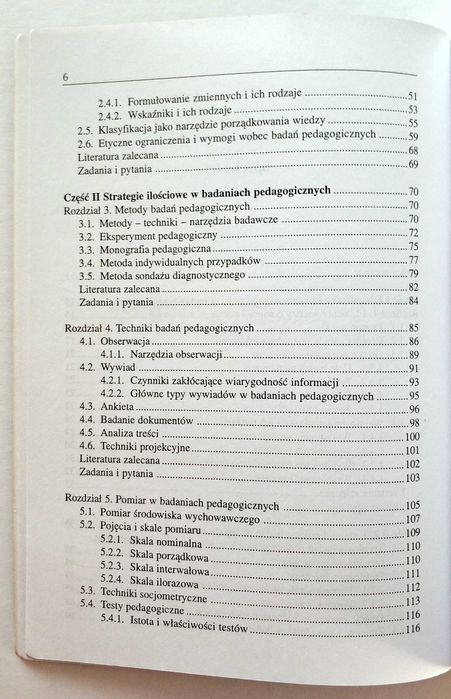 Zasady Badań Pedagogicznych, Strategie ilościowe, T. PILCH, T. BAUMAN