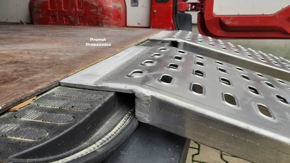 Najazdy Aluminiowe 2m x 44cm 2szt LOHR do 2T Podjazdy - Bus Przyczepa