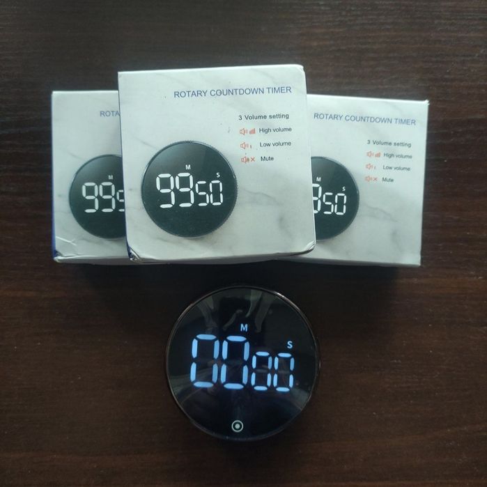 Кухонний таймер, цифровий дисплей, магнітний