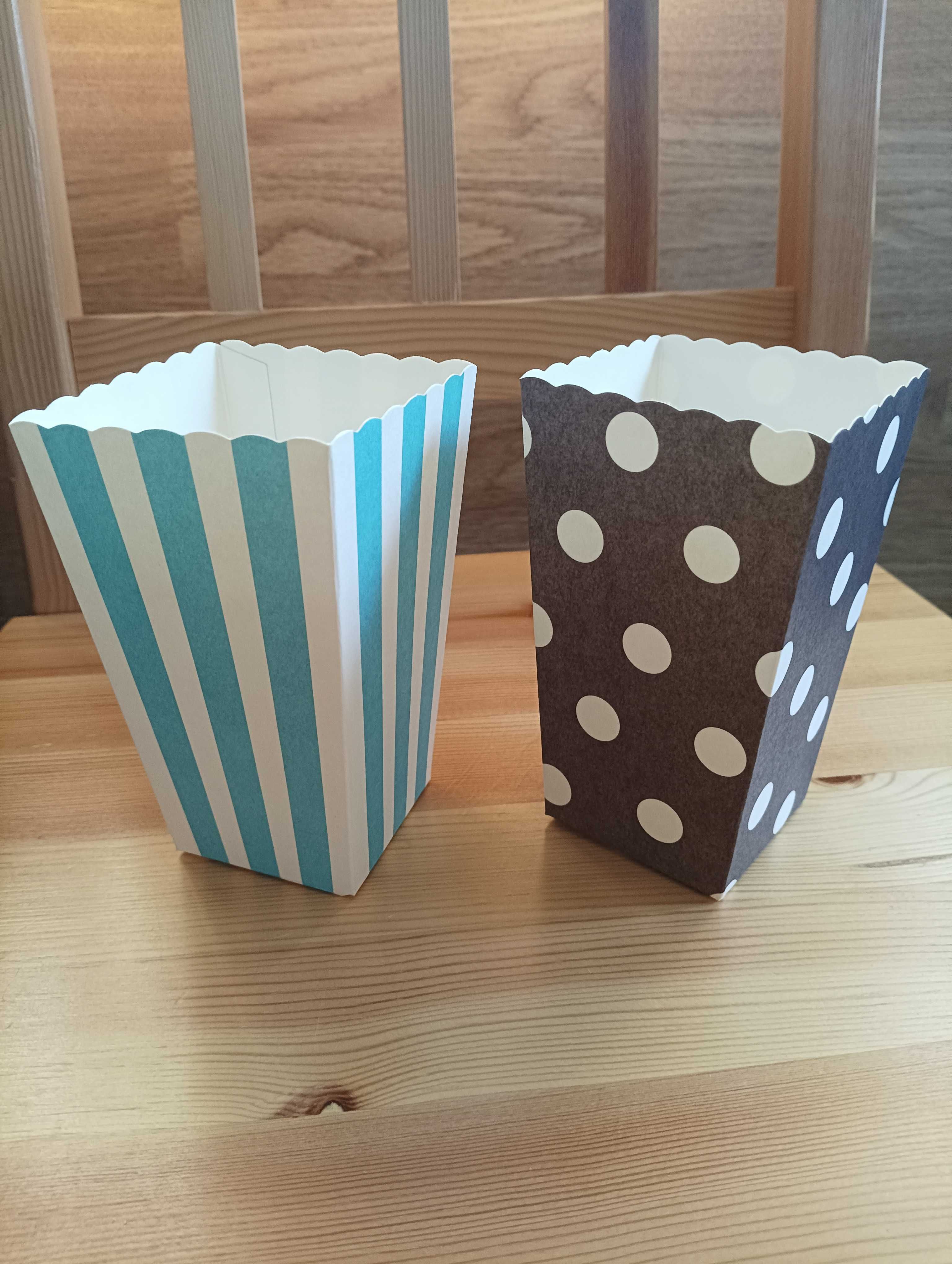 Pudełka na popcorn, smakołyki