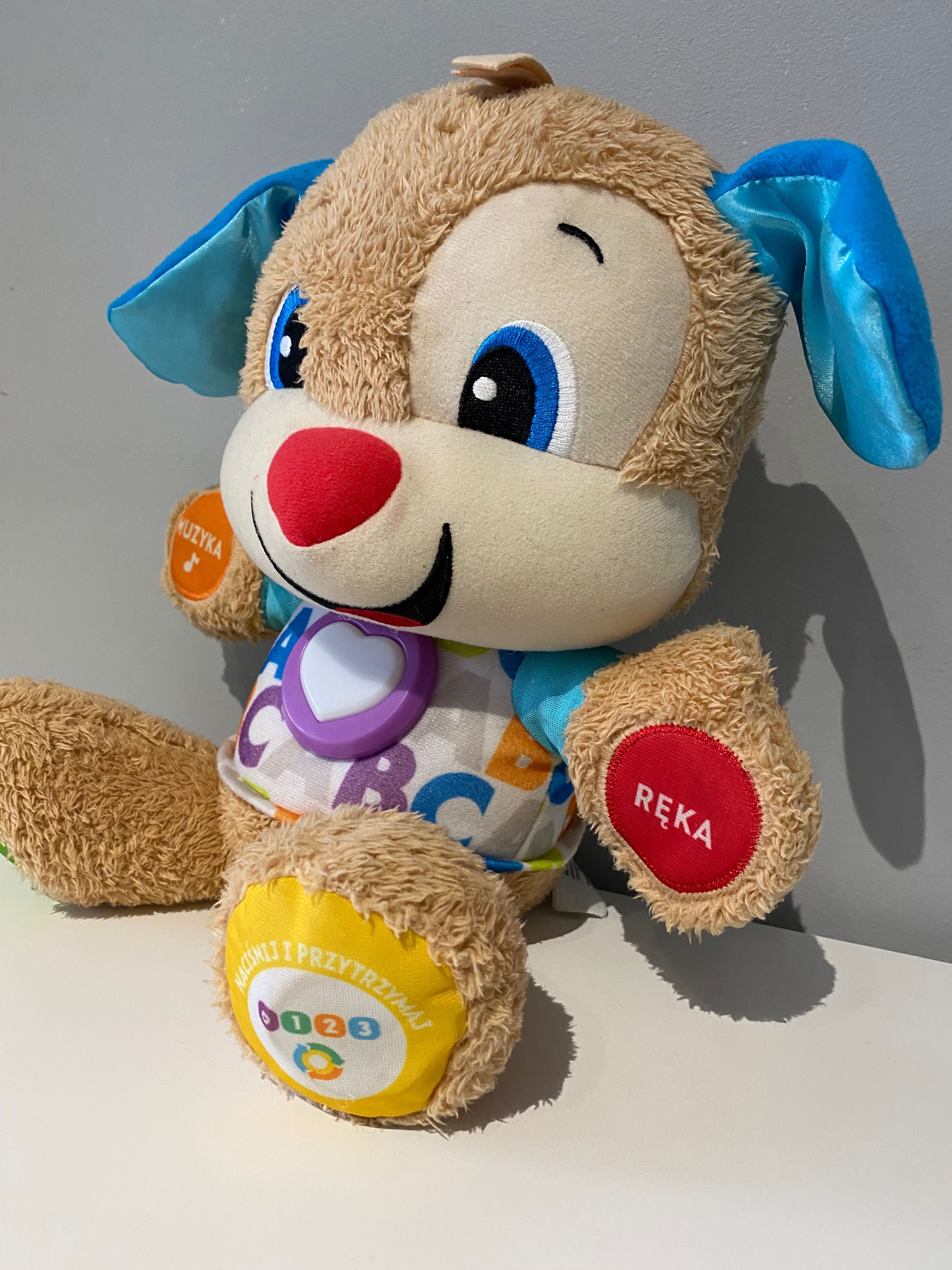 Fisher Price szczeniaczek uczniaczek zabawka interaktywna