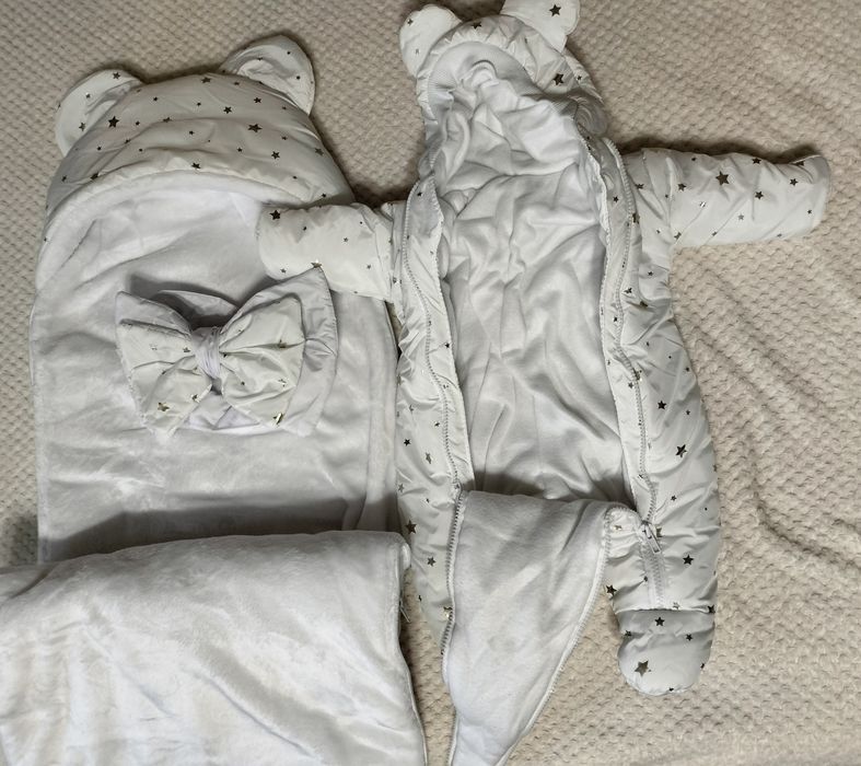 Продам зимовий набір для виписки з пологового.