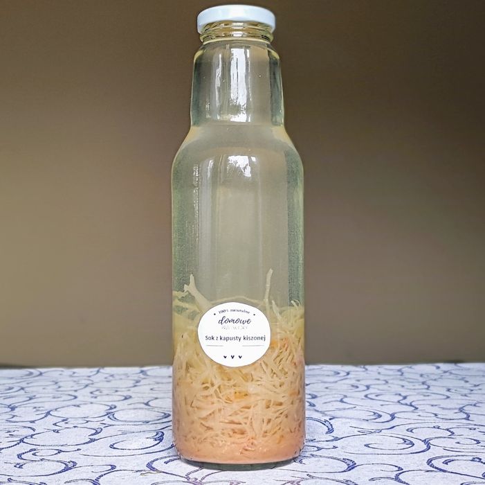 Tradycyjny sok z kiszonej kapusty