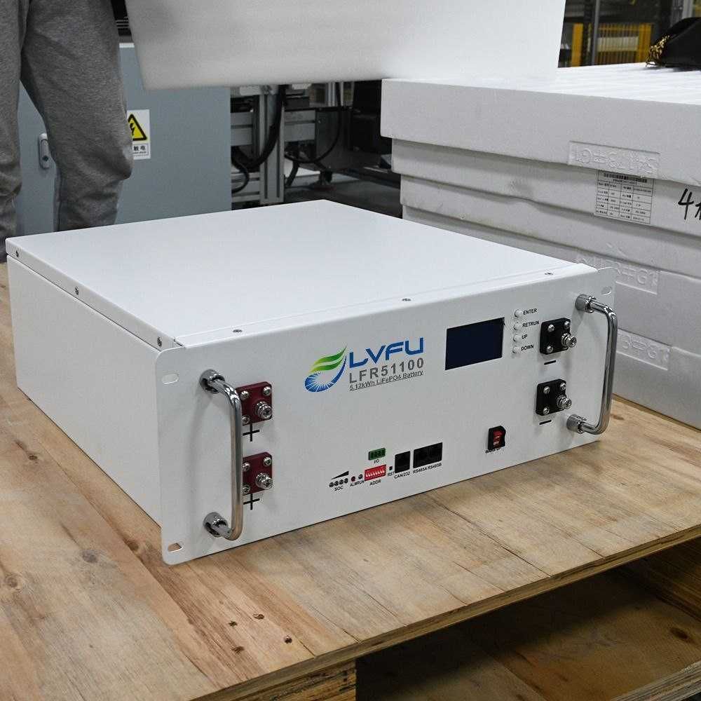 LVFU Акумулятор 51.2В 100Ah LifePO4 настінного монтажу