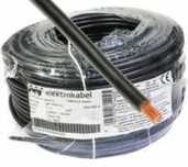 Przewód linka kabel LGY 6mm2 czarny 100m
