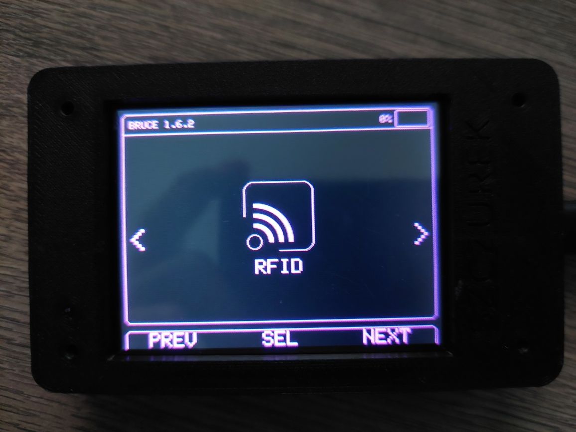 BRUCE Z IR, NRF, RF, ESP32 Alternatywa dla: flipper zero,  maruder, ja